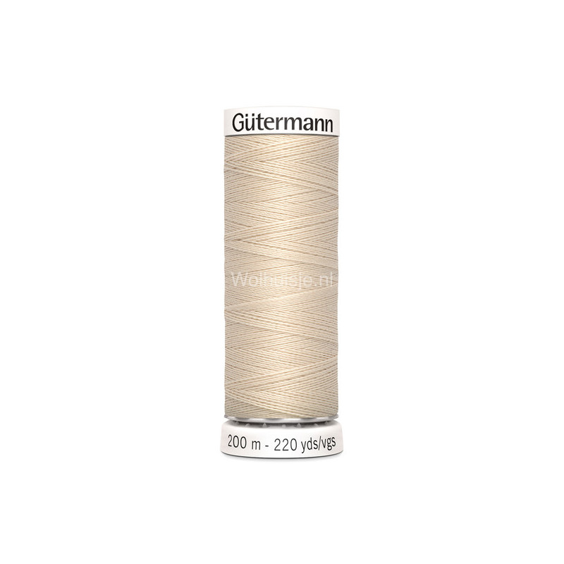 Naaigaren 169 lichtbeige 200m Gütermann