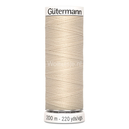 Naaigaren 169 lichtbeige 200m Gütermann