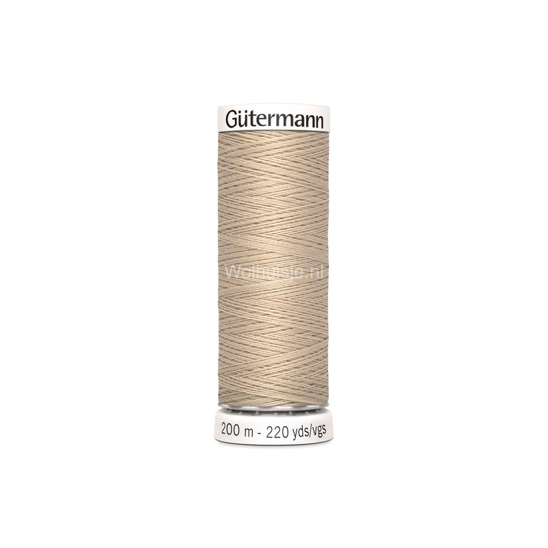 Naaigaren 198 lichtbeige 200m Gütermann
