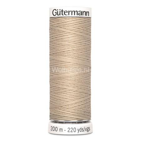Naaigaren 198 lichtbeige 200m Gütermann
