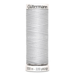 Naaigaren 8 lichtgrijs 200m Gütermann