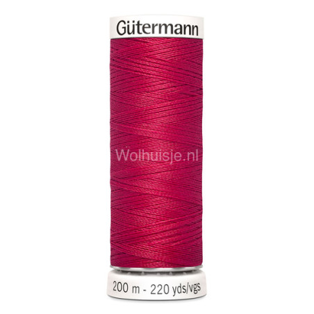 Naaigaren 909 roze rood 200m Gütermann