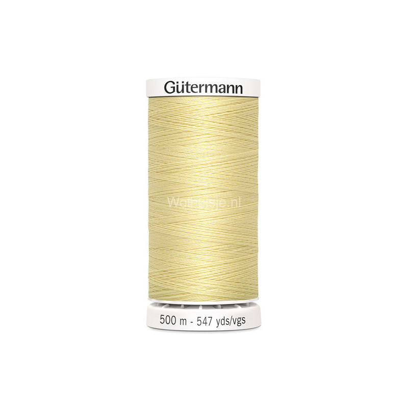 Naaigaren 325 lichtgeel 500m Gütermann