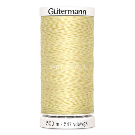 Naaigaren 325 lichtgeel 500m Gütermann