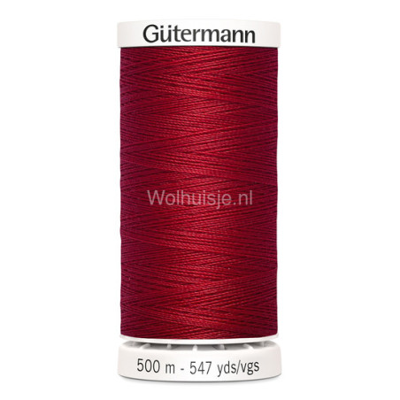 Naaigaren 46 donker rood 500m Gütermann