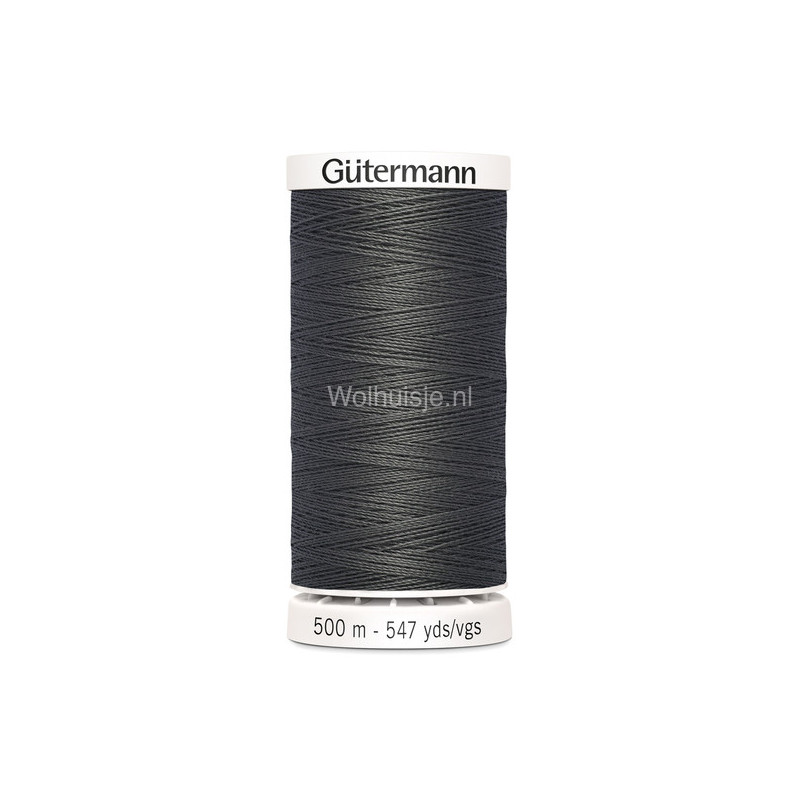 Naaigaren 702 donker grijs 500m Gütermann