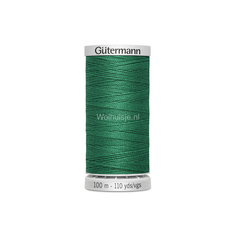 Super sterk naaigaren 402 donker appel groen 100 m Gütermann