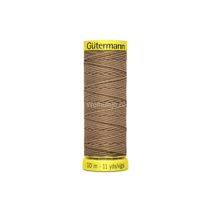 Elastiekgaren 1028 zand 10m Gütermann