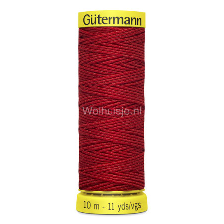 Elastiekgaren 2063 rood 10m Gütermann
