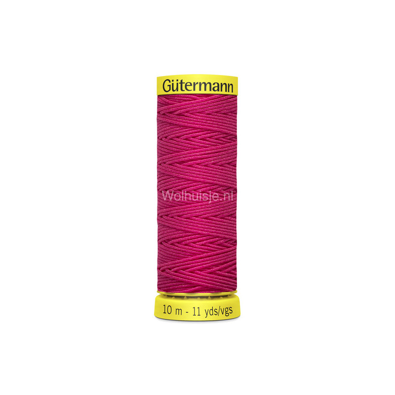 Elastiekgaren 3055 pink 10m Gütermann