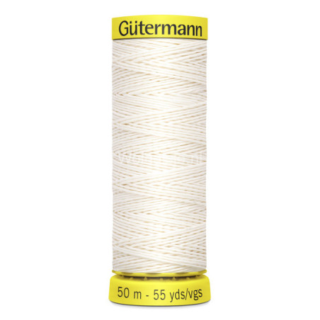 Linnengaren 5129 wit 50m Gütermann
