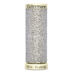 Metalic effect garen 41 zilver 50m Gütermann