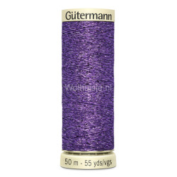 Metalic effect garen 571 paars 50m Gütermann