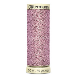 Metalic effect garen 624 roze 50m Gütermann