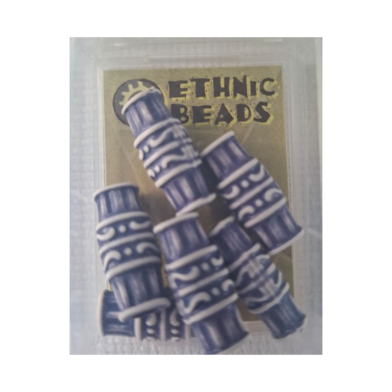 ethnic beads kralen blauw lanwerpig 464.003 eb 1044