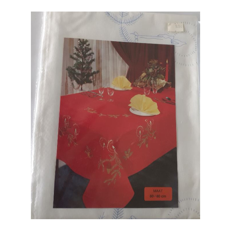 Kerstkleedje kerst 80 x 80 cm