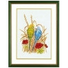 Eva Rosenstand 12-994 Borduurpakket Grasparkiet 30x40 cm