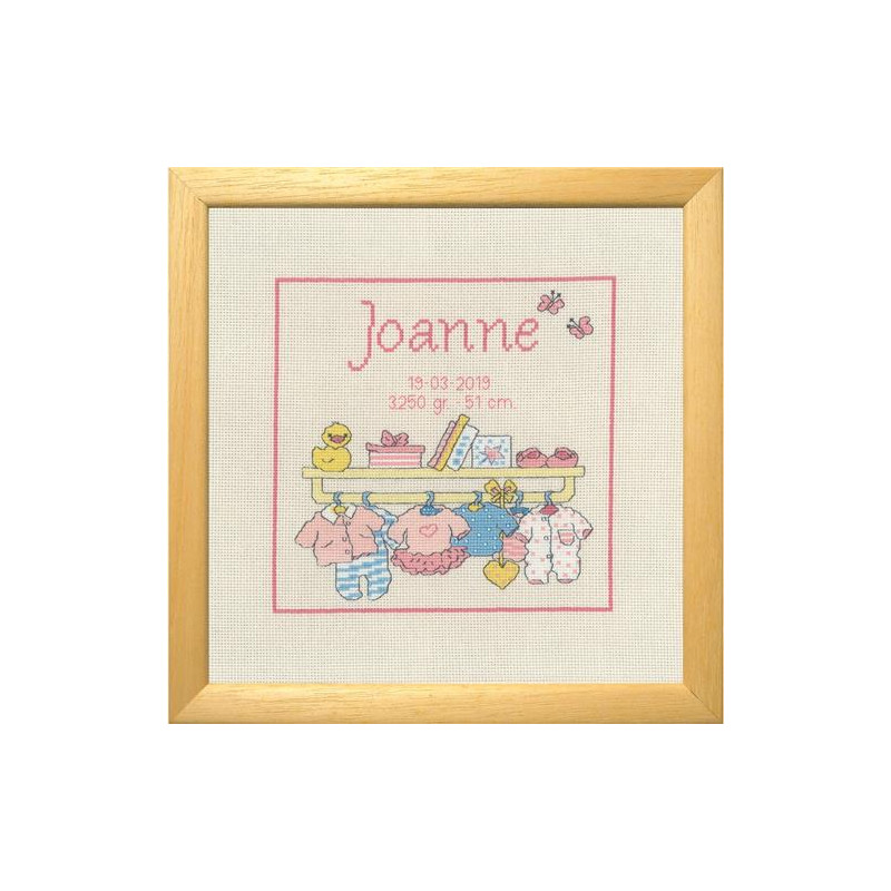 Permin 92-8301 Borduurpakket Bobbi Joanne 22x22 cm