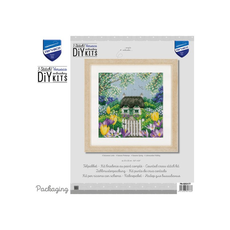 Vervaco - Telpakket kit 4 Seizoenen Lente - PN-0203177
