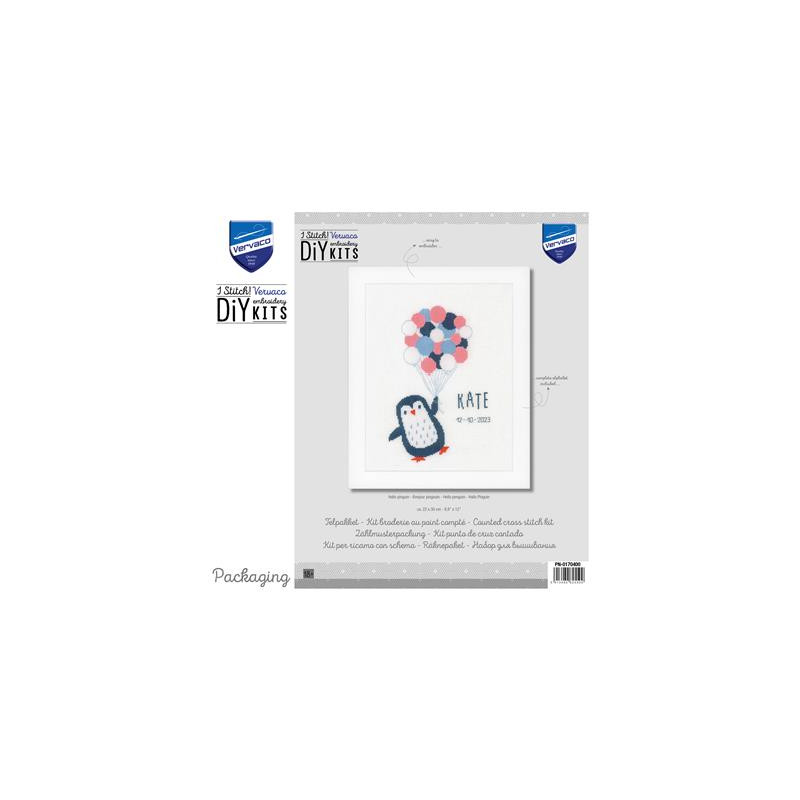 Telpakket kit Hallo pinguin  PN-0170400