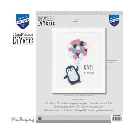 Telpakket kit Hallo pinguin  PN-0170400