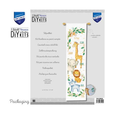 groeimeter/meetlat Jungle dieren Art nr. PN-0198526