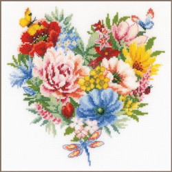 Telpakket  Bloemenhartje  PN-0179766