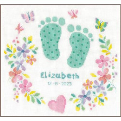 Borduurpakket Baby voetjes PN-0198153