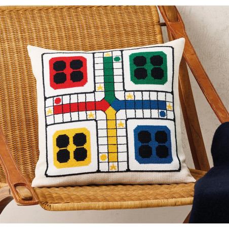 Permin 83-4125 Mens erger je niet 40x40cm-