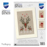 Wenskaart kit Kerst set van 3 Art nr. PN-0157727