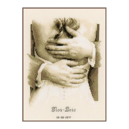 Wenskaart kit Kerstkabouters set van 3  PN-0157032