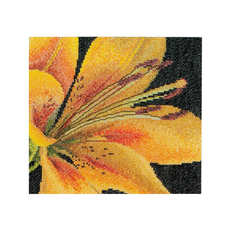 Borduurpakket lelie - Aida - 486A