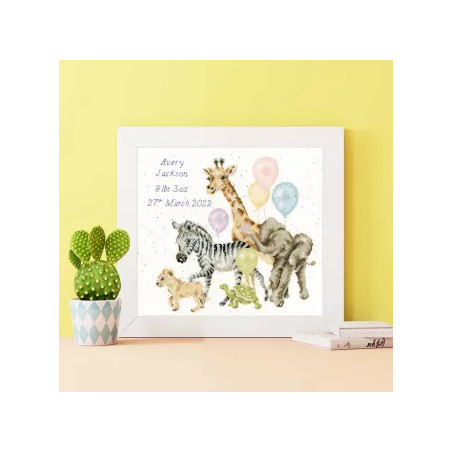 welkom op de wereld XHD102 geboorte tegel