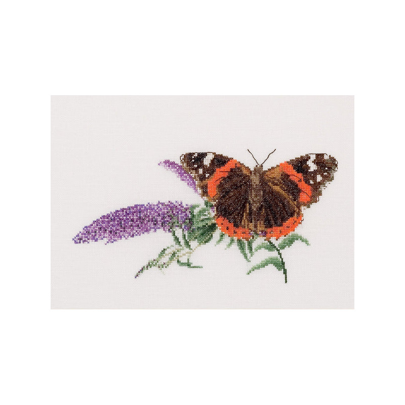 Vlinder-Buddleia Linnen  436  Thea Gouverneur