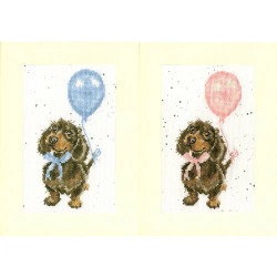 Borduurpakket welcome little sausage - Bothy Threads   BT-XGC33