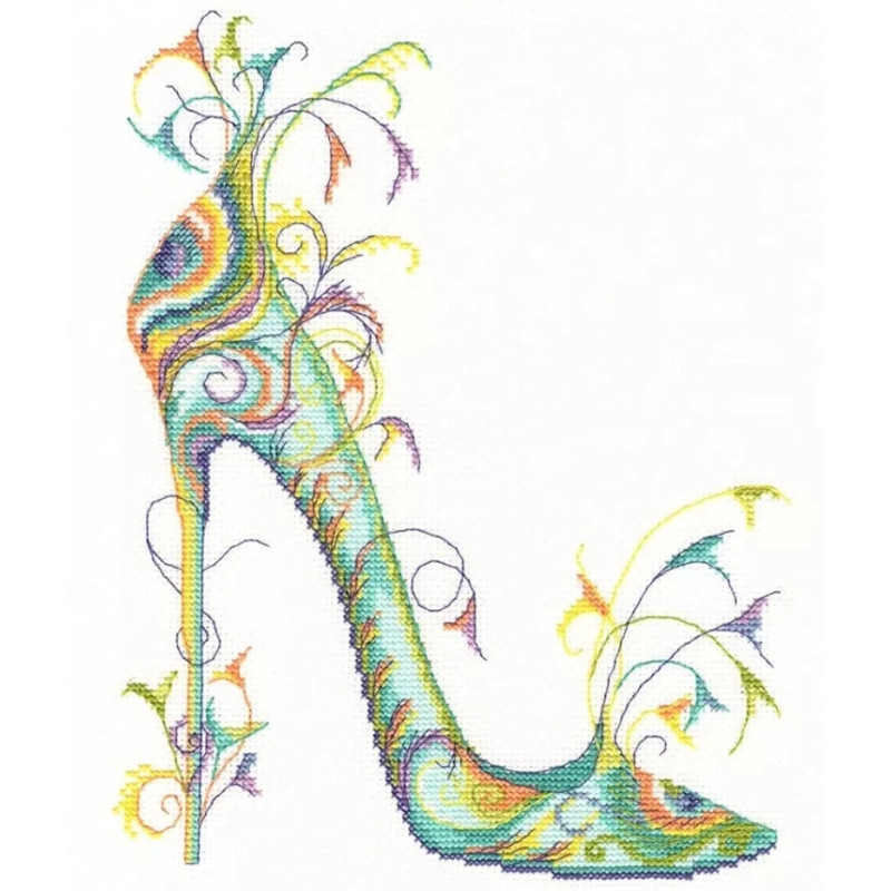 Bothy Threads XSK1 Trots als een pauw - Schoen