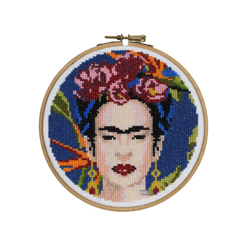 Pako Borduurpakket met telpatroon -Mexicaanse Artiest - 212.372