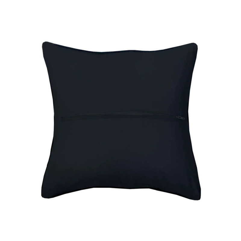 KUSSENRUG 40 X 40 CM zwart - ORCHIDEA 9901