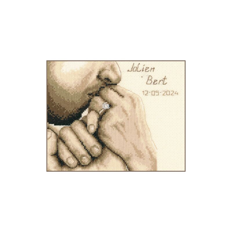 Vervaco  Eeuwig verbonden PN-0202621 in Sepia stijl