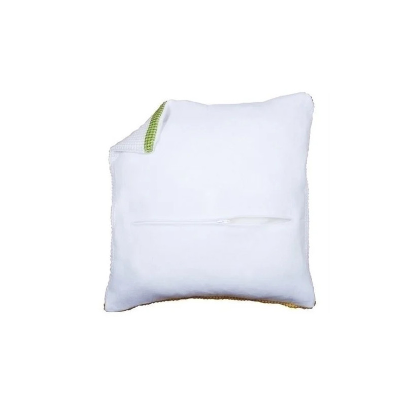 Vervaco Kussenrug met rits Wit 45 x 45 cm 0174415