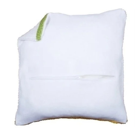 Vervaco Kussenrug met rits Wit 45 x 45 cm 0174415