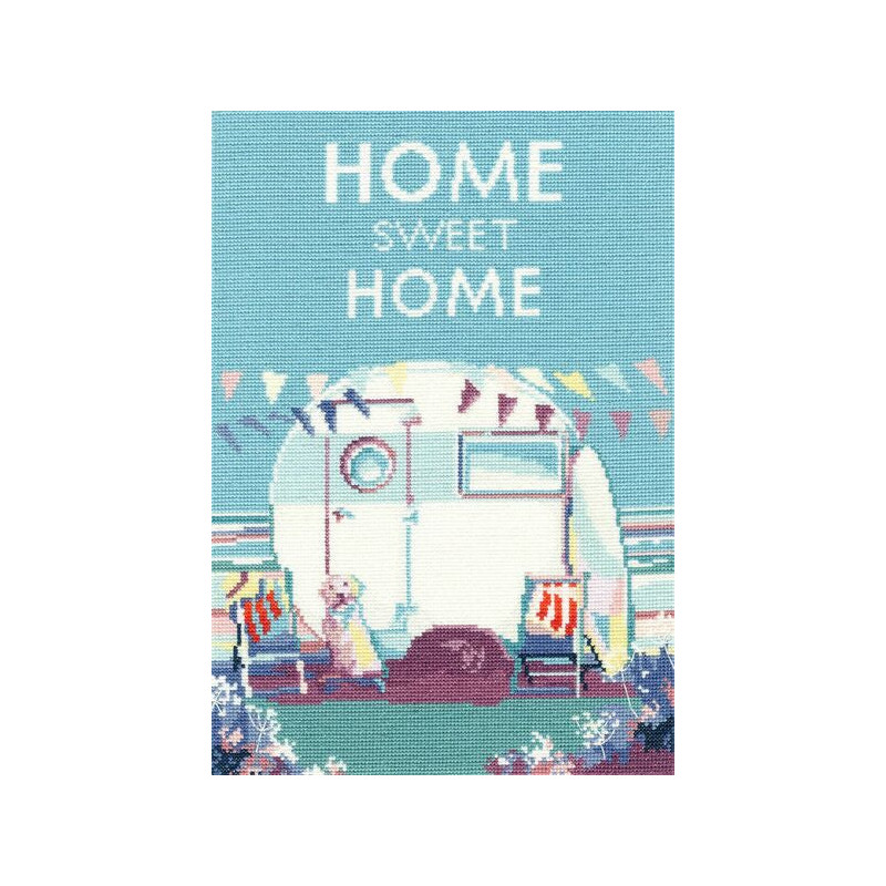 Bothy Threads Vintage Home telpatroon XBET3 Camper Dog