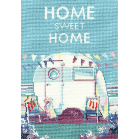 Bothy Threads Vintage Home telpatroon XBET3 Camper Dog