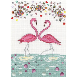 Love Flamingo XKA9 Bothy Threads XKA9