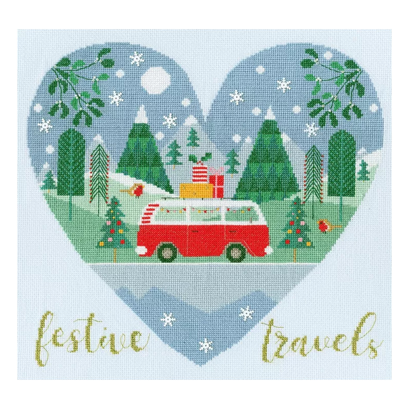 Bothy Threads  "Wild At Heart: Festive Travels", XHY6,
