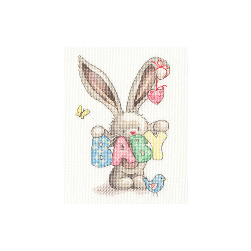 Bothy Threads Borduurpakket Bebunny Baby XBB20