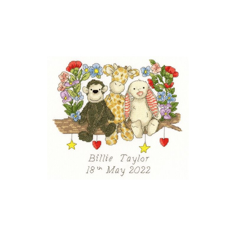 Bothy Threads  knuffel vrienden XETE6