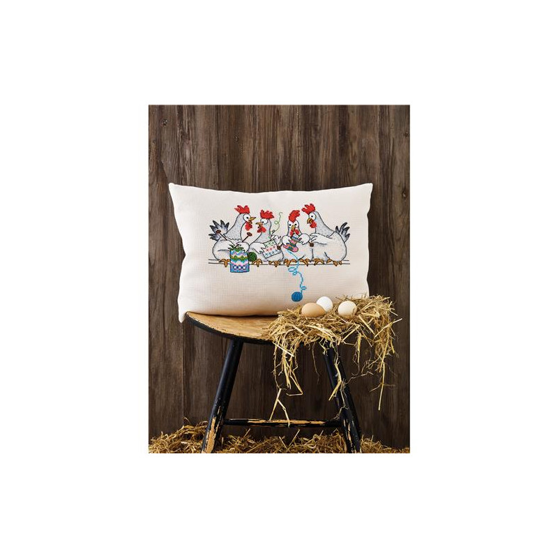 Permin 83-2166 Borduurpakket Kip 58x40cm