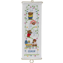 Permin 36-3345 Borduurpakket Simon 14x40 cm