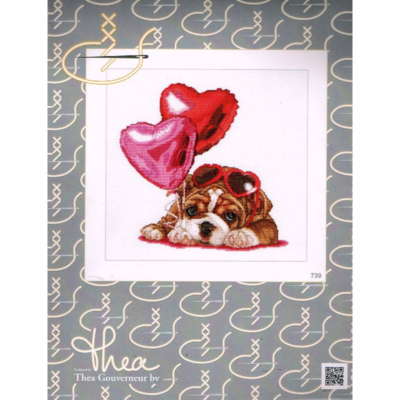 THEA GOUVERNEUR BORDUURPAKKET, VALENTINE’s PUPPY 739